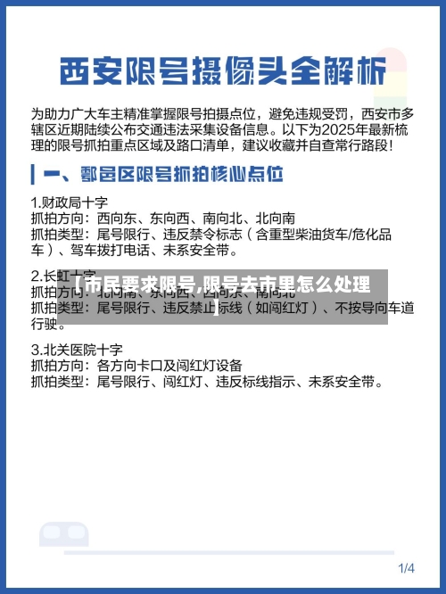 【市民要求限号,限号去市里怎么处理】-第3张图片